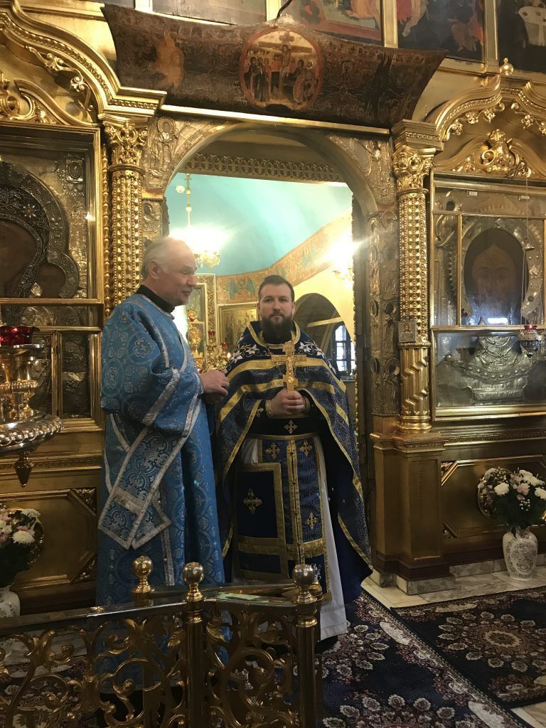 В день памяти благоверного великого князя Александра Невского была совершена Божественная литургия