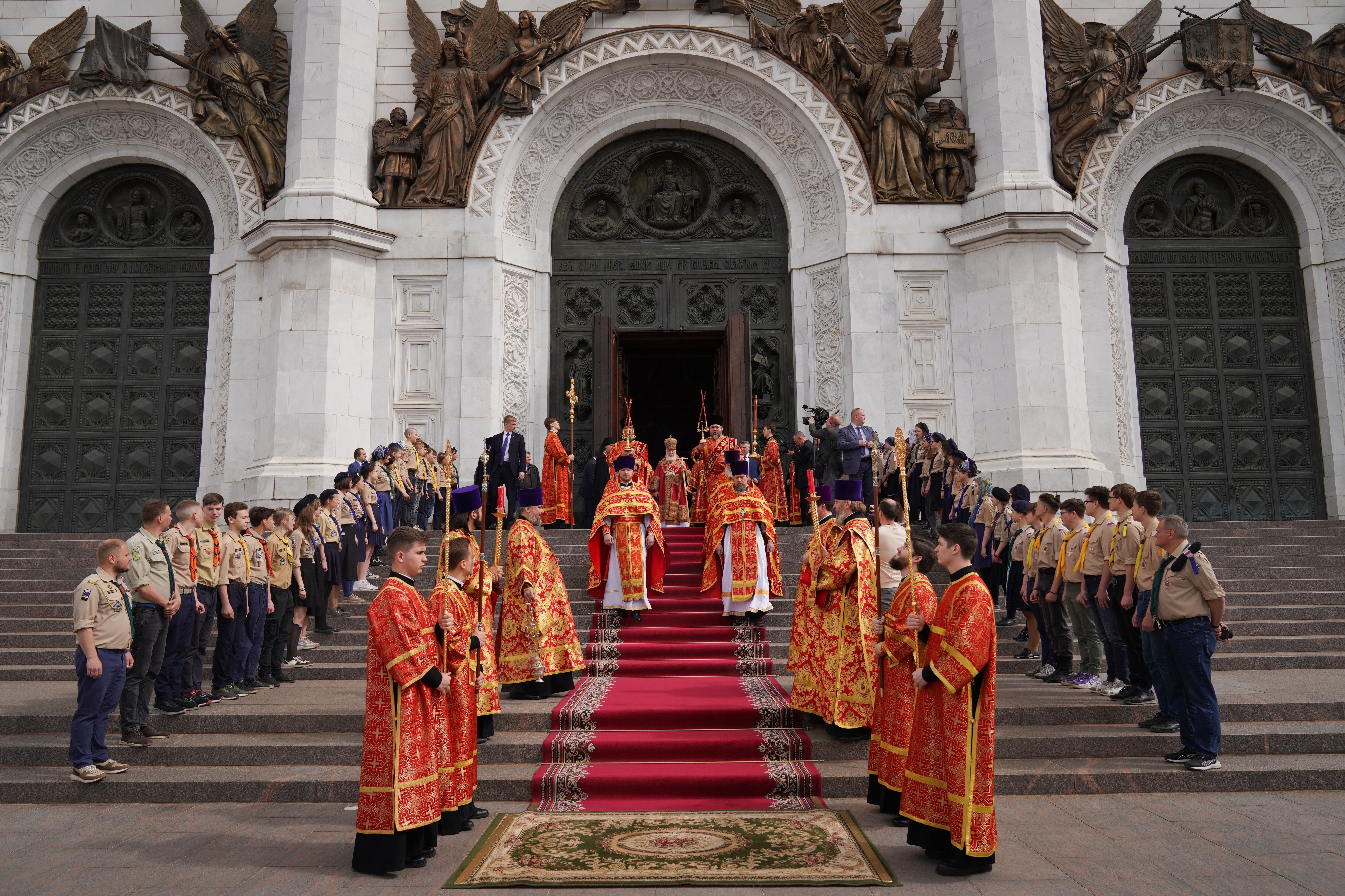 Храм Спасителя 1917 год