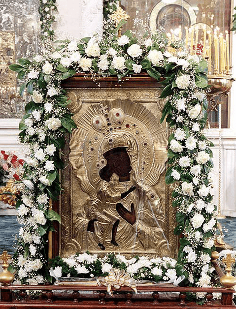 Принесение Феодоровской иконы Божией Матери из Костромы в Москву